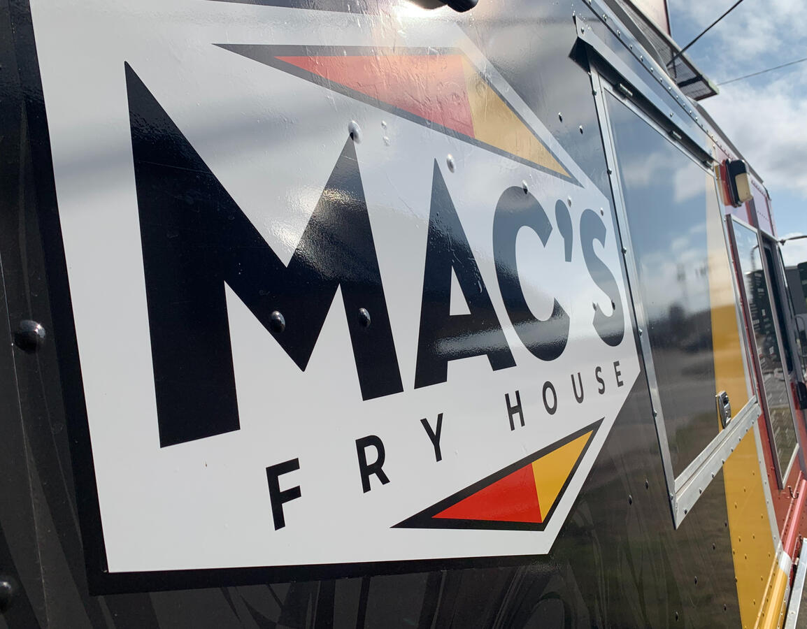 Mac's Truck Close Up Mac's Truck Close Up